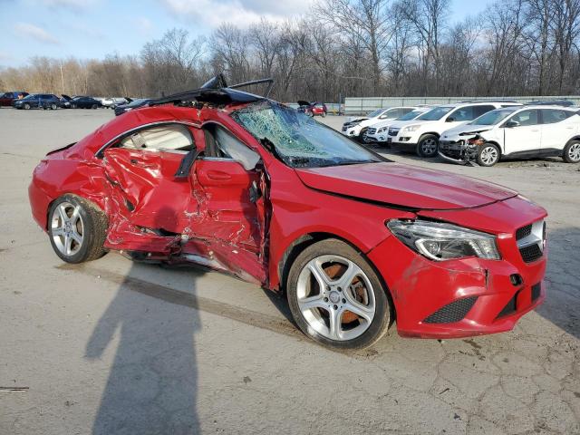  MERCEDES-BENZ CLA-CLASS 2014 Червоний