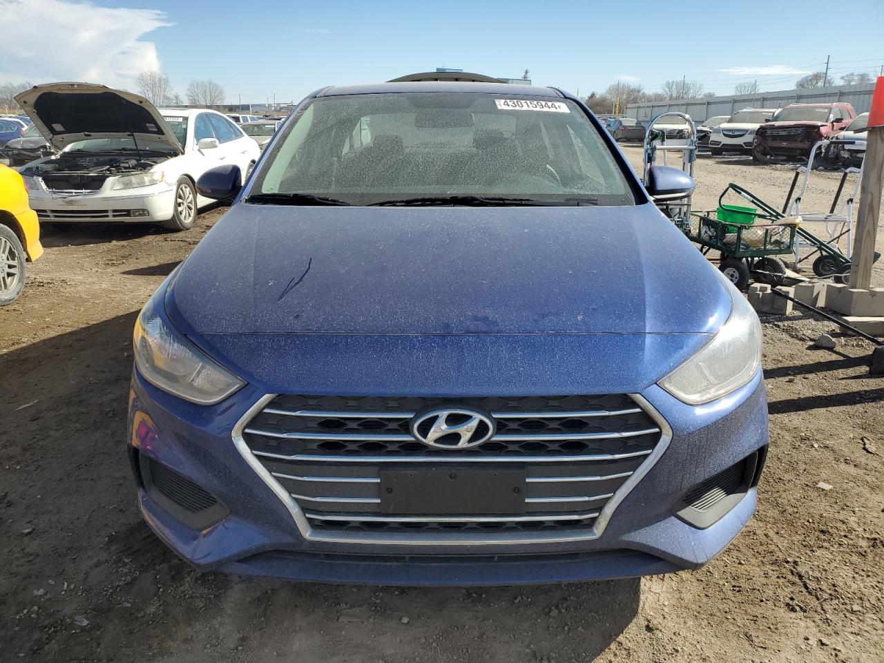 2022 Hyundai Accent Se VIN: 3KPC24A69NE174455 Lot: 43015944