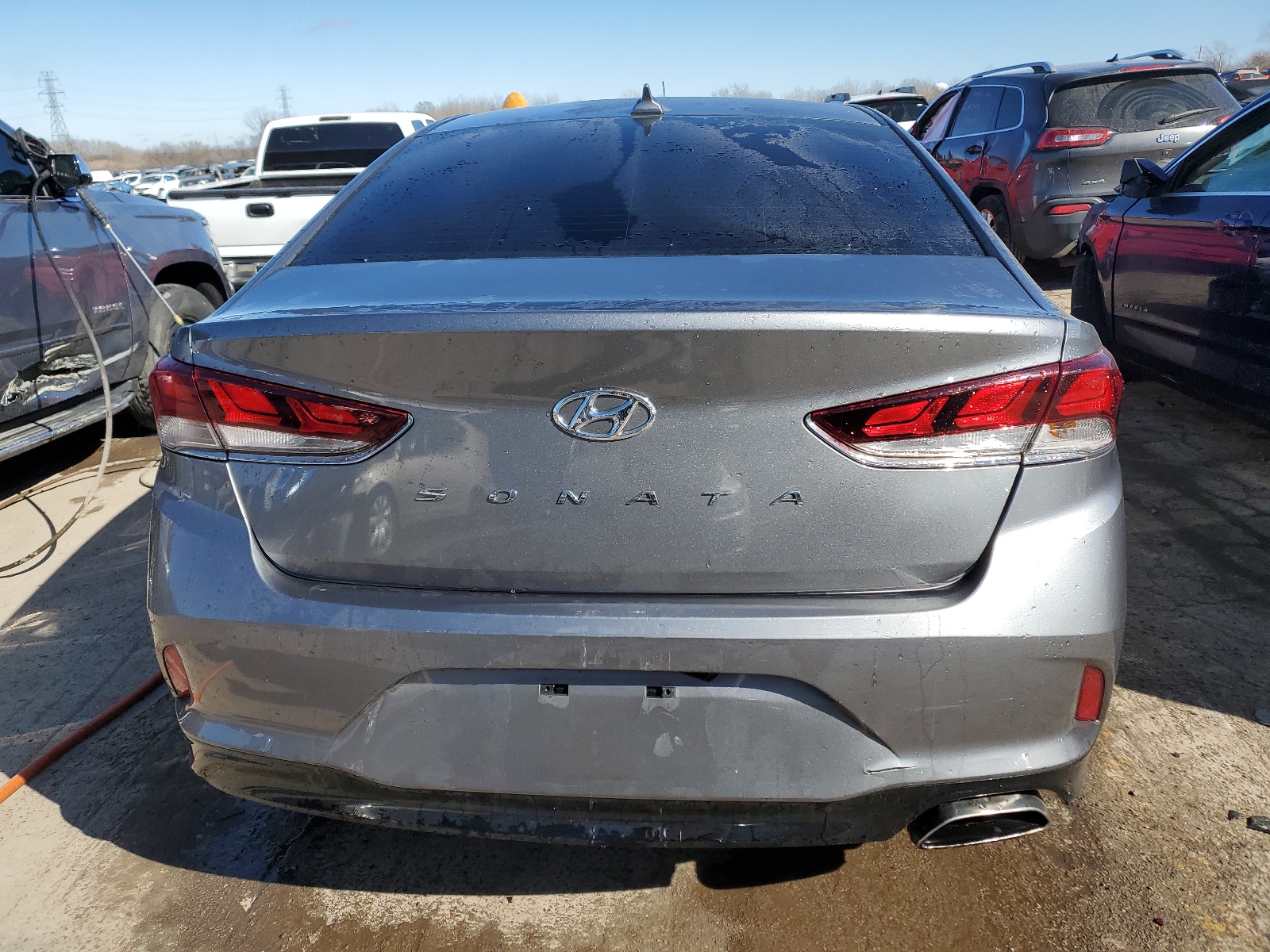 5NPE34AF8JH654465 2018 Hyundai Sonata Sport