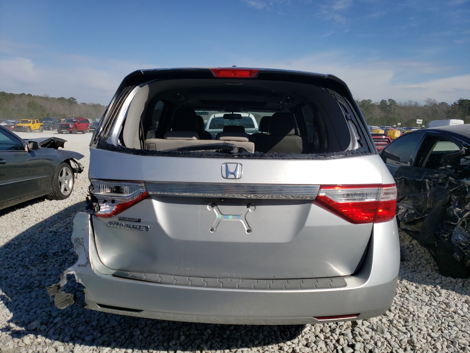 5FNRL5H6XDB089524 2013 Honda Odyssey Exl