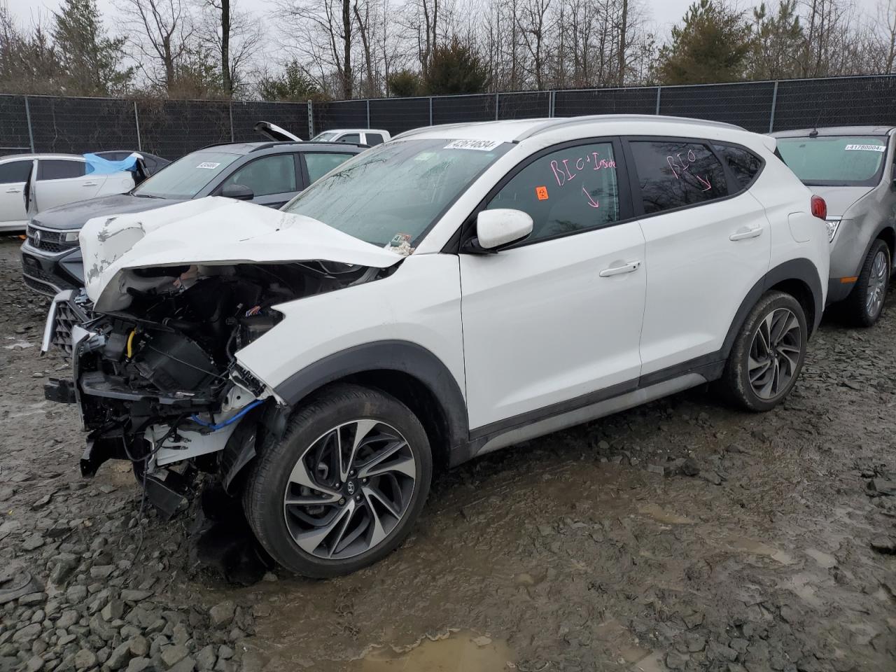 2021 Hyundai Tucson Limited VIN: KM8J3CALXMU365141 Lot: 42674634