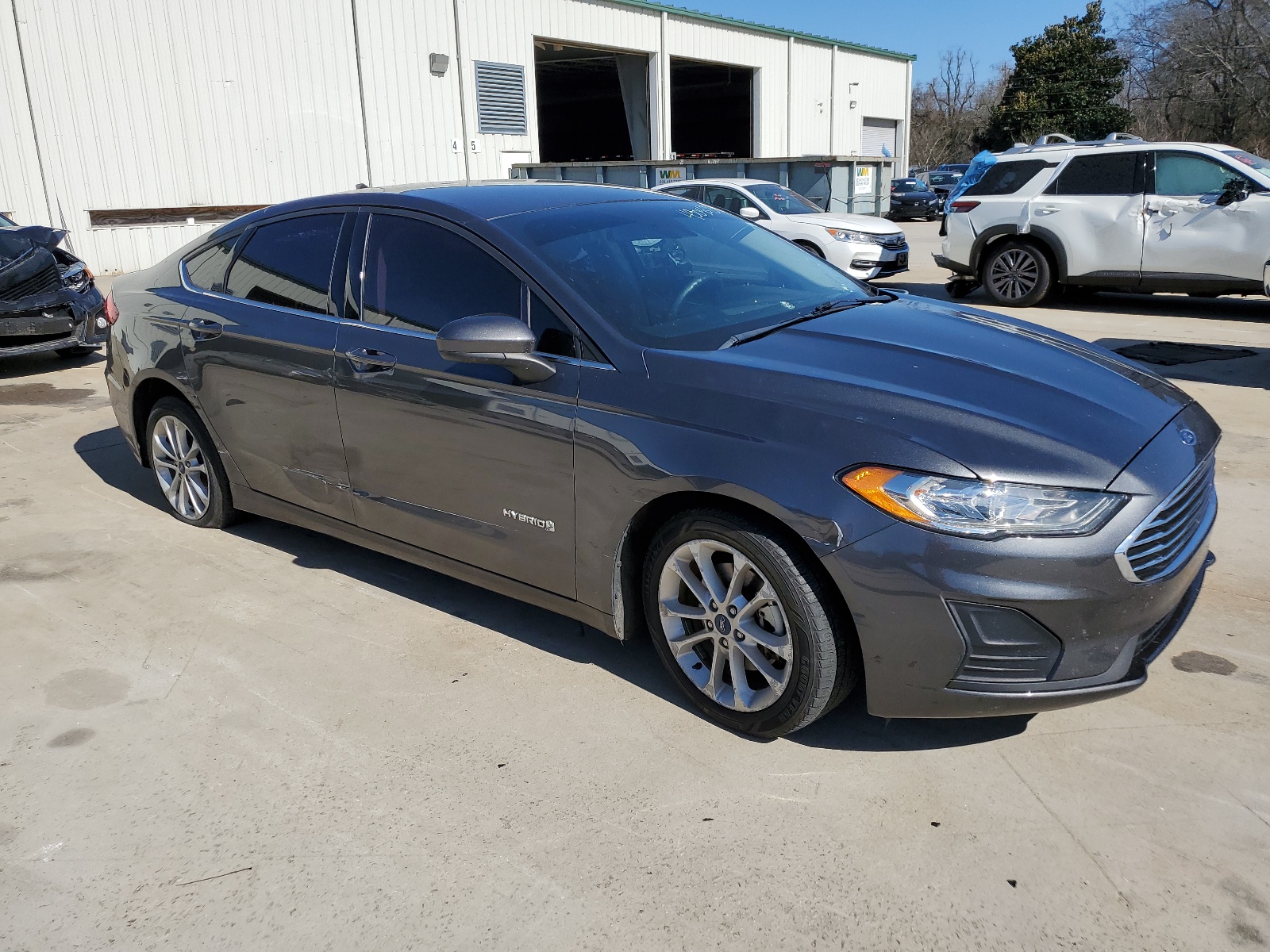 2019 Ford Fusion Se vin: 3FA6P0LU8KR119976