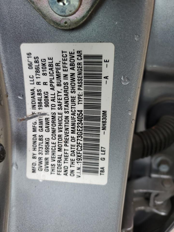 19XFC2F73GE234054 2016 HONDA CIVIC - Image 12