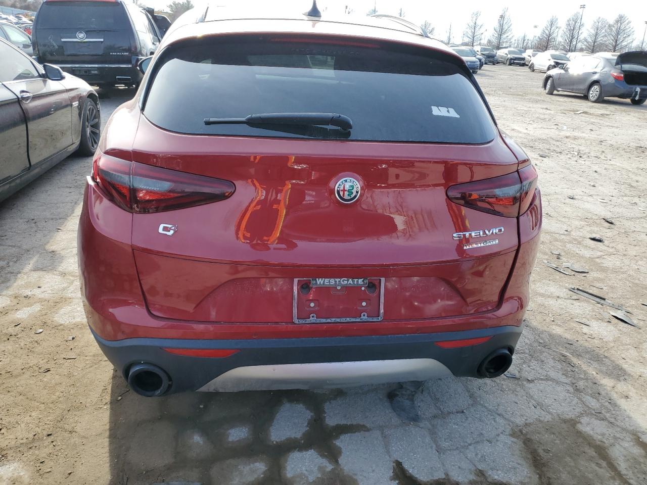 2018 Alfa Romeo Stelvio Ti Sport VIN: ZASFAKNN3J7B67248 Lot: 42681384