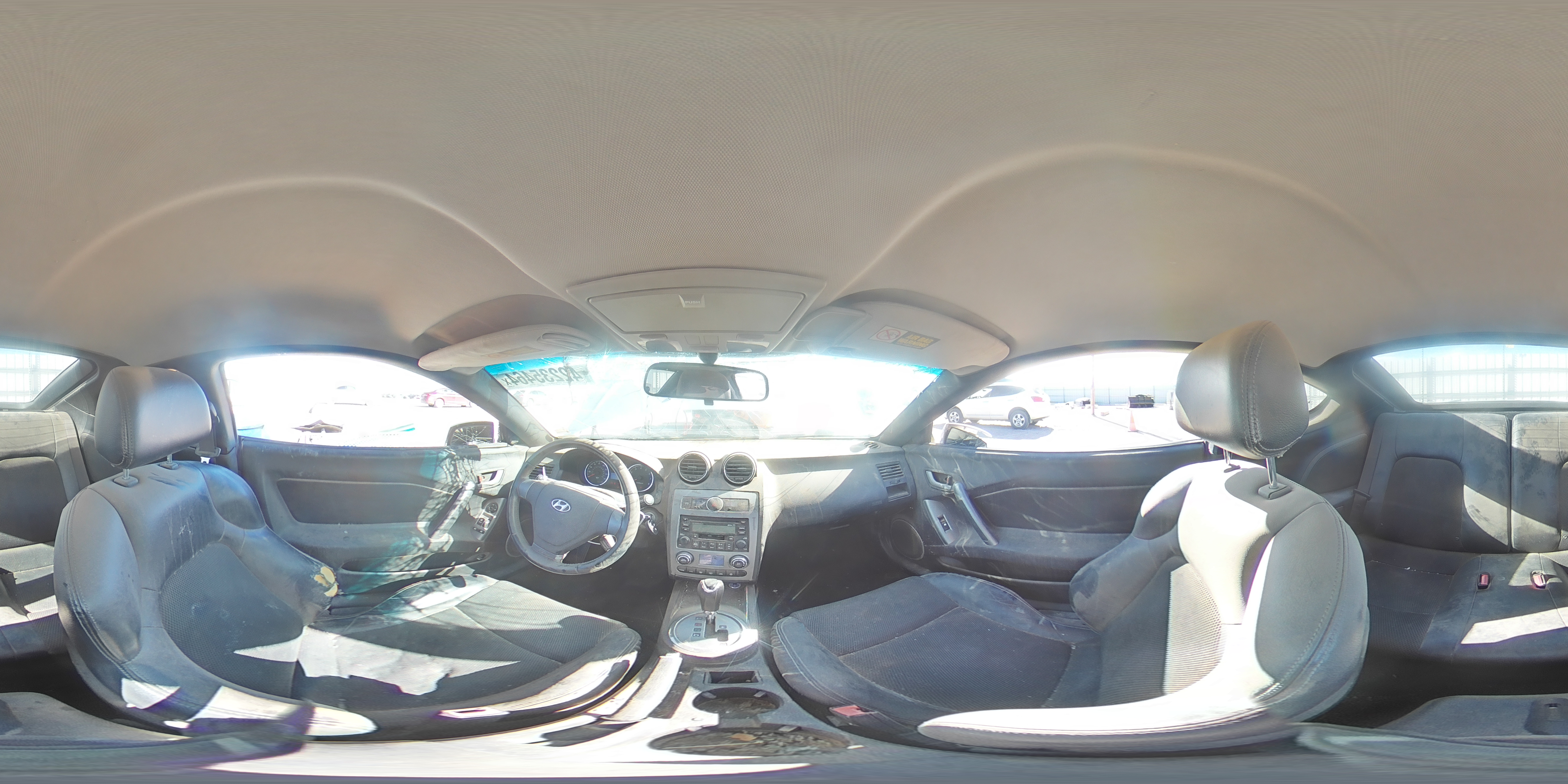 2007 Hyundai Tiburon Gt VIN: KMHHN66F77U240695 Lot: 61597894