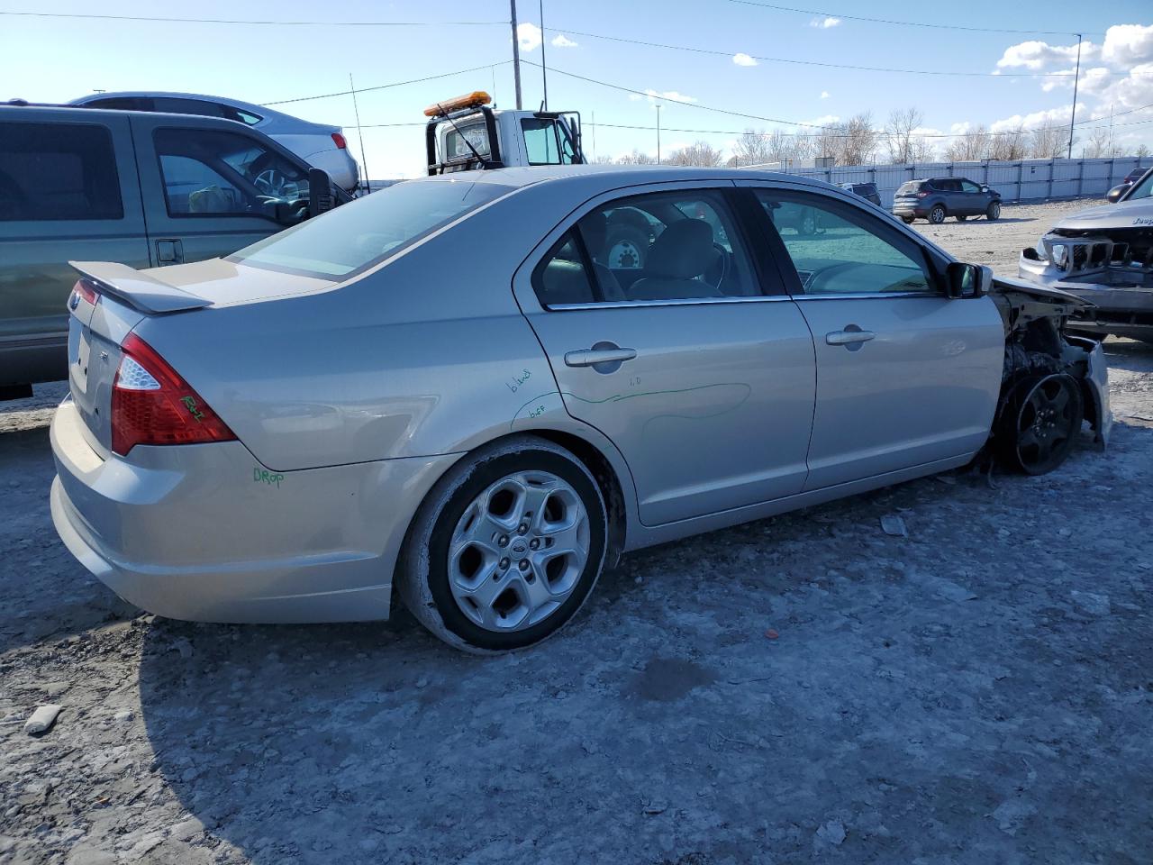 2010 Ford Fusion Se VIN: 3FAHP0HA2AR210084 Lot: 43433374