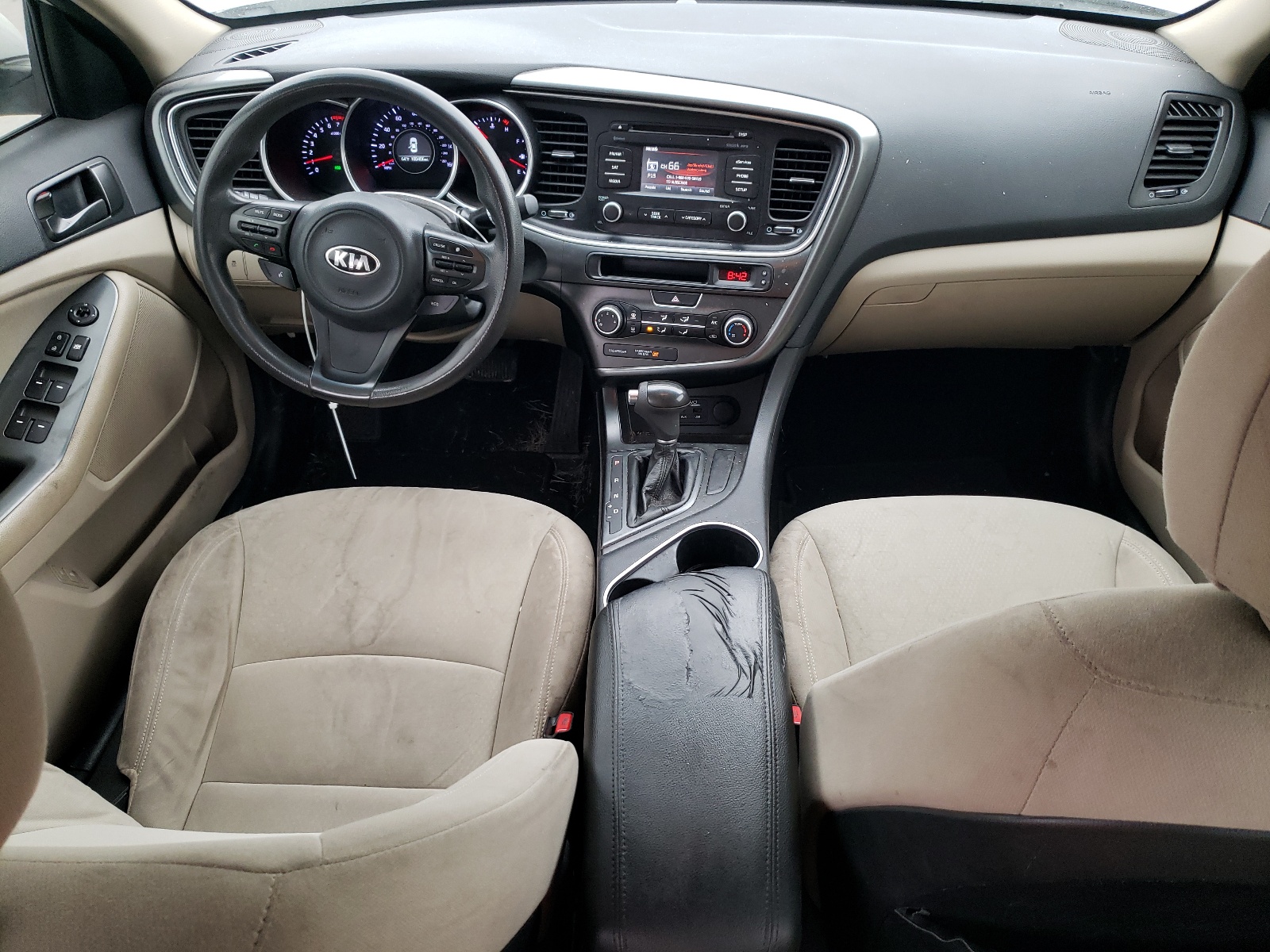 KNAGM4A74E5458377 2014 Kia Optima Lx