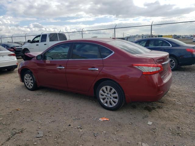 Седаны NISSAN SENTRA 2015 Бордовый
