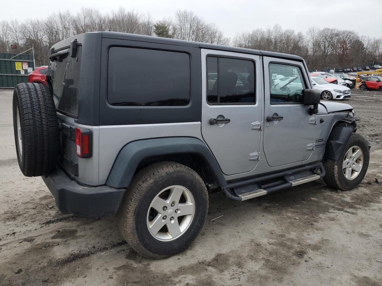 VIN 1C4BJWDG0EL316651 2014 JEEP WRANGLER no.3