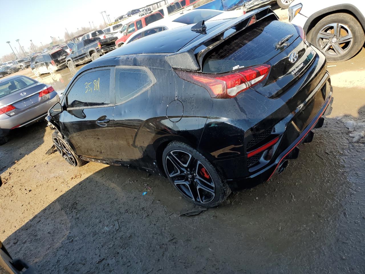 2020 Hyundai Veloster N VIN: KMHT36AH1LU008029 Lot: 43418034