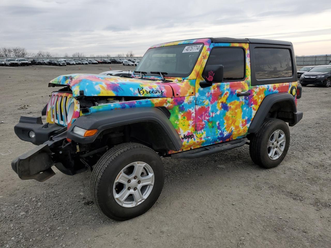 2021 Jeep Wrangler Sport VIN: 1C4HJXAG3MW637195 Lot: 40757714