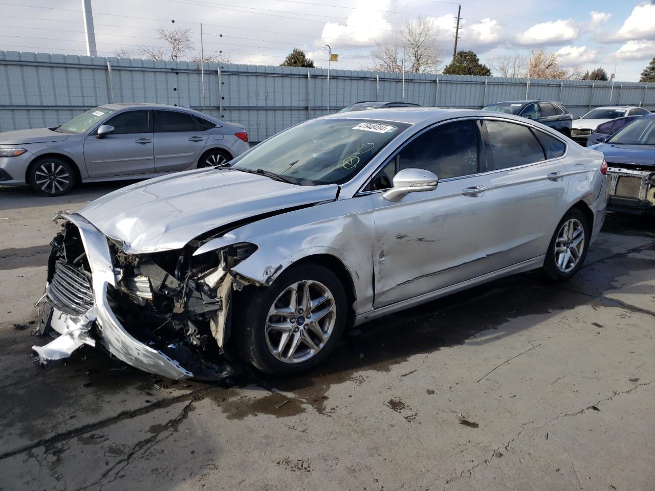 2013 Ford Fusion Se VIN: 3FA6P0HR9DR126958 Lot: 41948494