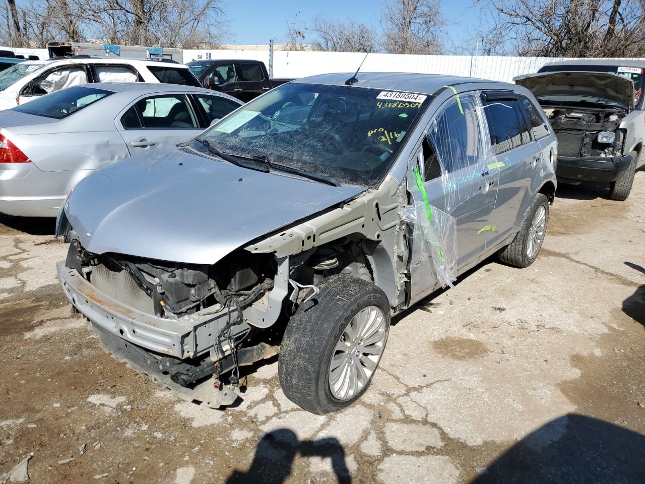 2014 Lincoln Mkx VIN: 2LMDJ6JK7EBL06345 Lot: 43180504