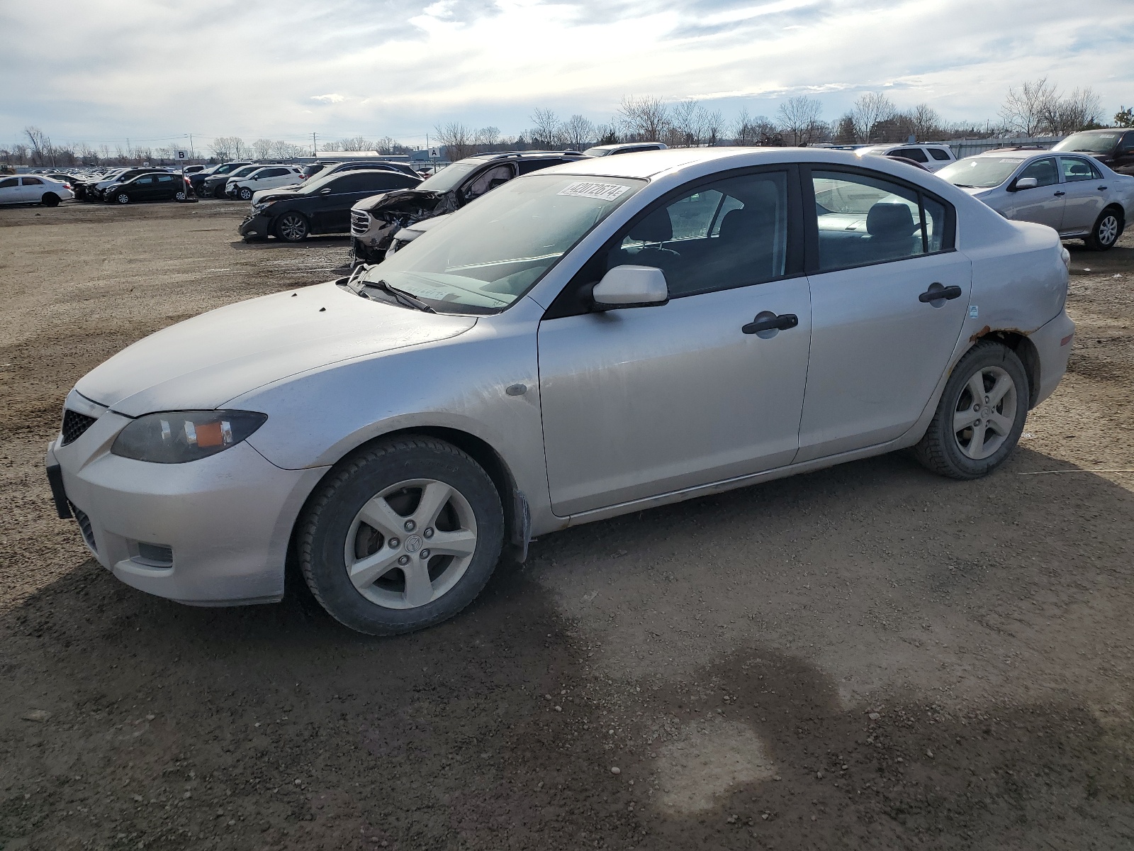 JM1BK32FX81125857 2008 Mazda 3 I