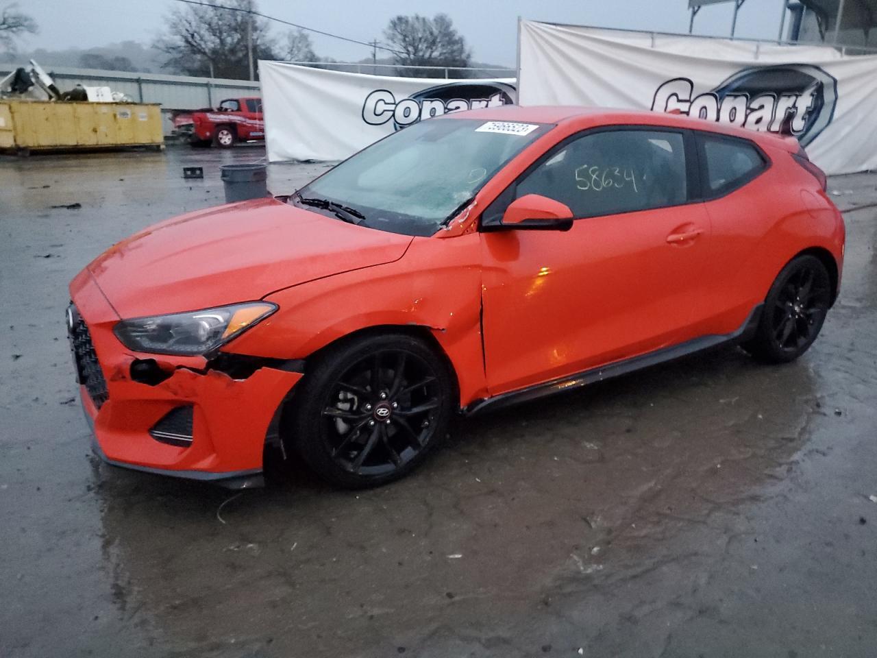 KMHTH6AB2KU008729 2019 Hyundai Veloster Turbo