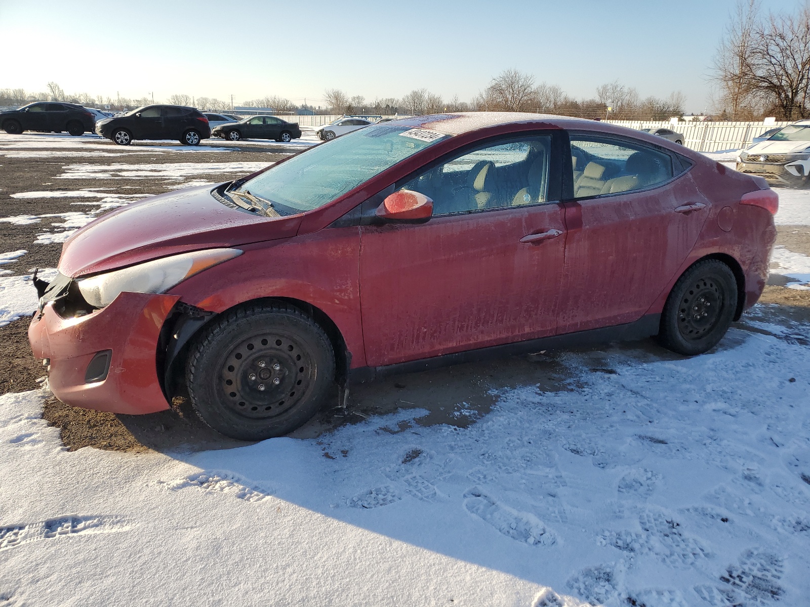 5NPDH4AE2CH129182 2012 Hyundai Elantra Gls