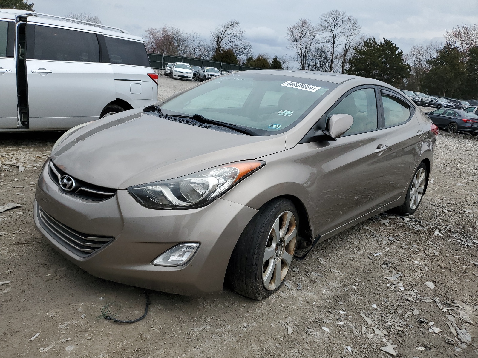 5NPDH4AE2DH454819 2013 Hyundai Elantra Gls