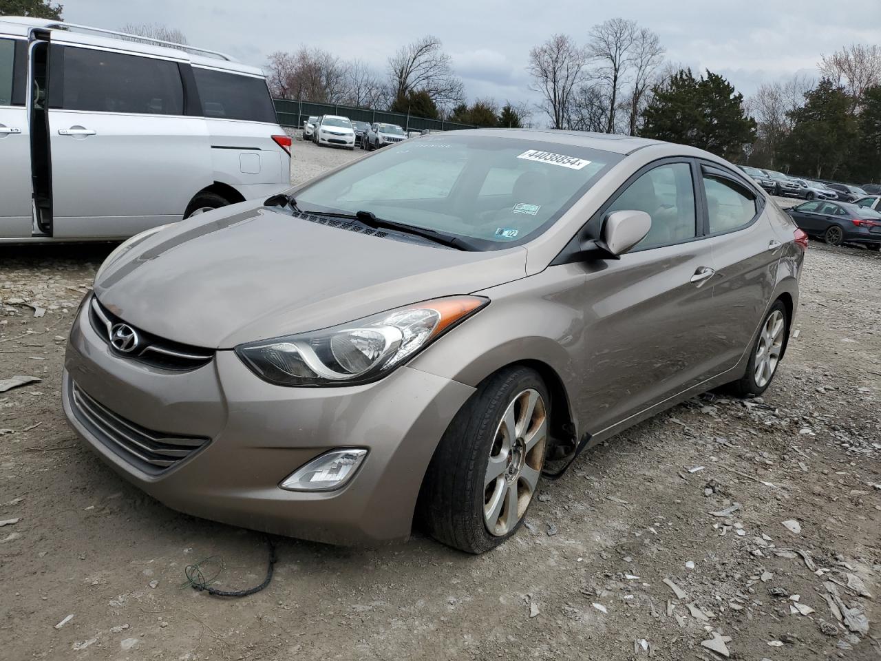 2013 Hyundai Elantra Gls VIN: 5NPDH4AE2DH454819 Lot: 44038854