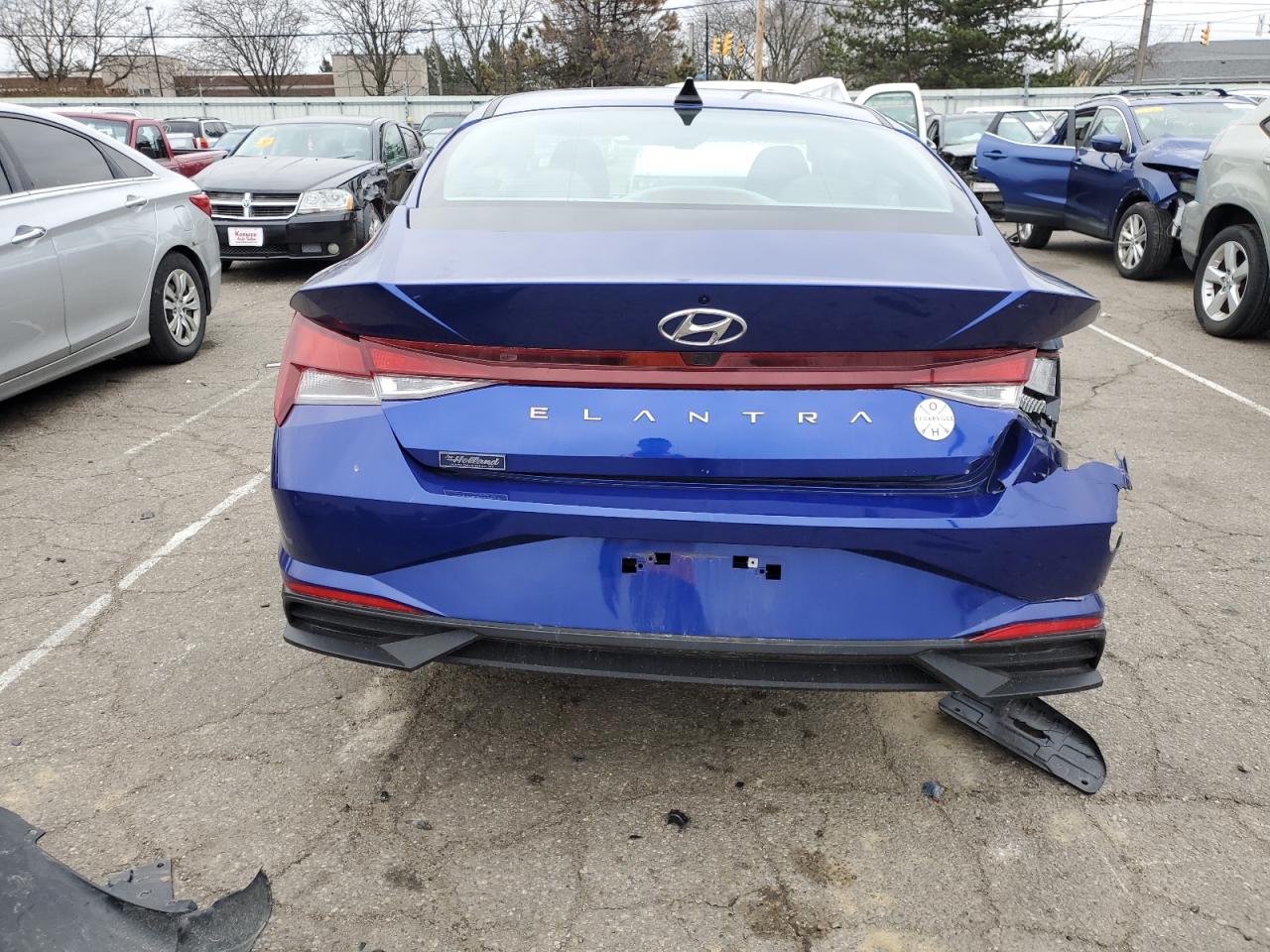 2023 Hyundai Elantra Sel VIN: KMHLM4AG1PU393025 Lot: 43722674