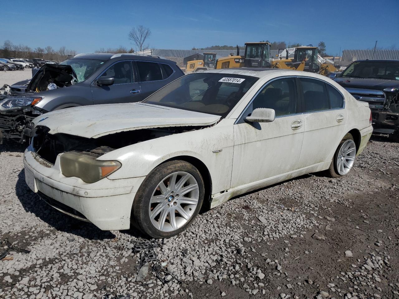 2002 BMW 745 I VIN: WBAGL63462DP54424 Lot: 40587014