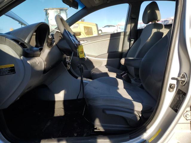  HYUNDAI ACCENT 2012 Серебристый
