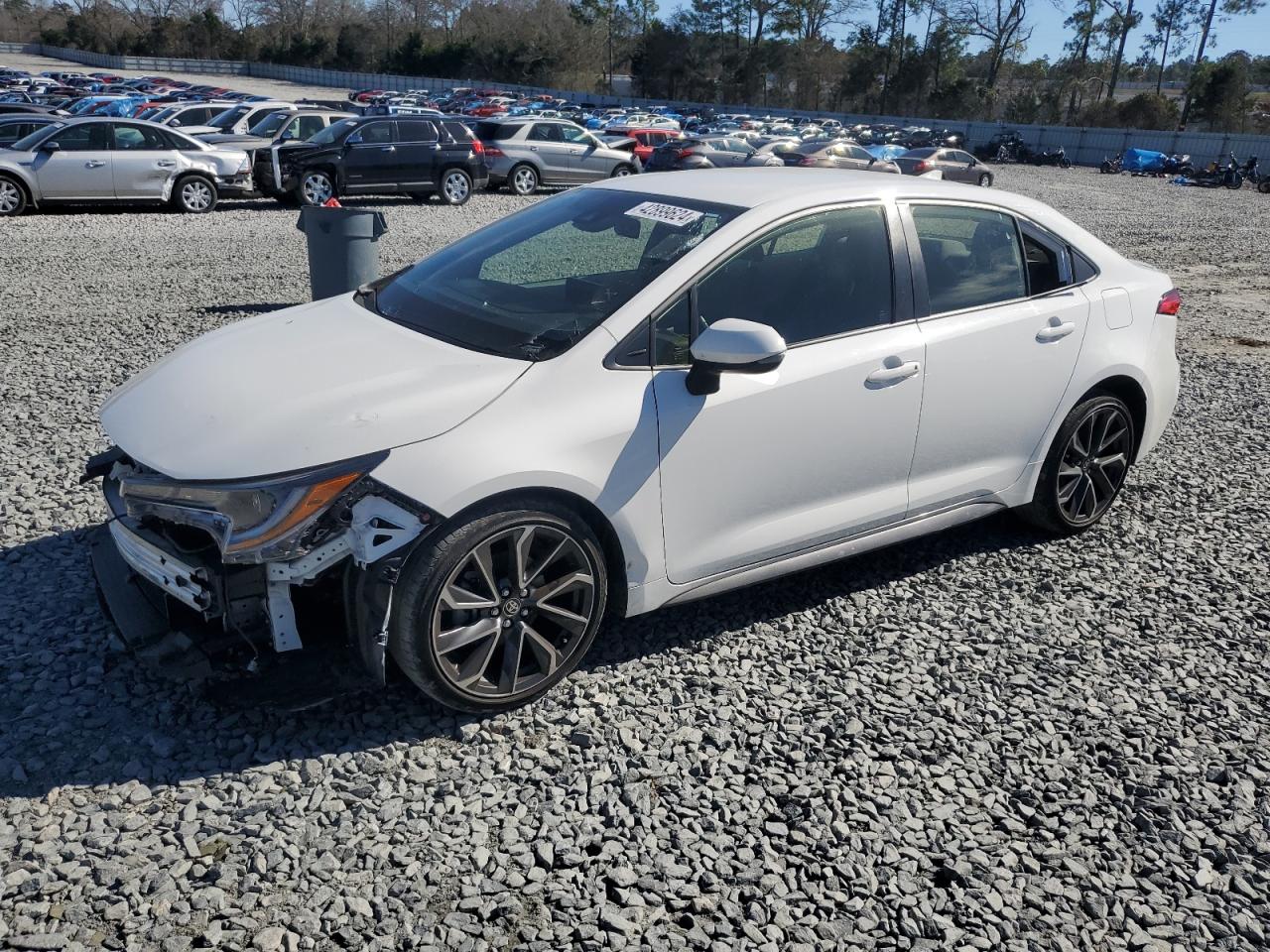 2021 Toyota Corolla Se VIN: JTDS4MCE0MJ058380 Lot: 42899624