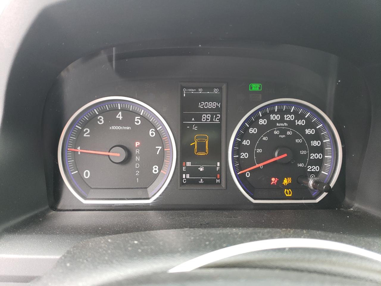 2008 Honda Cr-V Exl VIN: 5J6RE48728L819226 Lot: 43444144