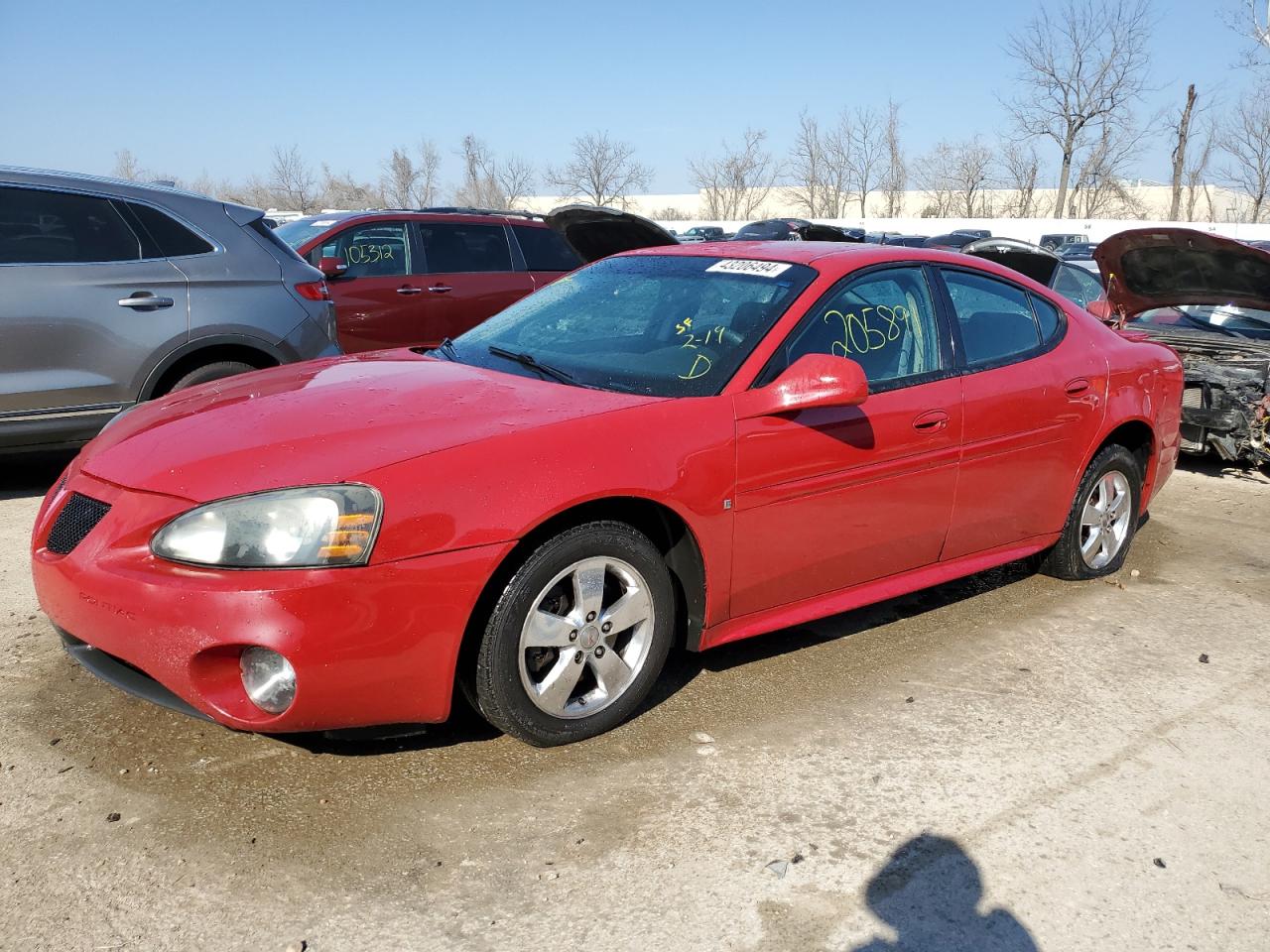 2007 Pontiac Grand Prix VIN: 2G2WP552971179543 Lot: 43206494