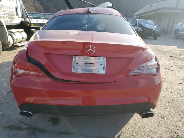  MERCEDES-BENZ CLA-CLASS 2014 Червоний