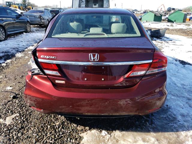  HONDA CIVIC 2015 Бургунди