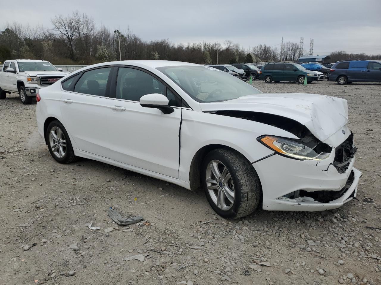 2018 Ford Fusion Se VIN: 3FA6P0HD8JR238084 Lot: 45277024