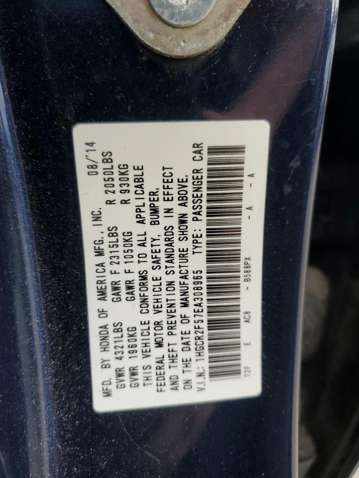 1HGCR2F57EA308965 2014 Honda Accord Sport