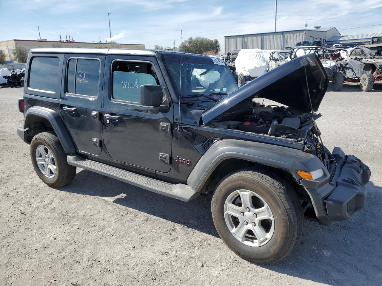 1C4HJXDG0NW141591 2022 Jeep Wrangler Unlimited Sport