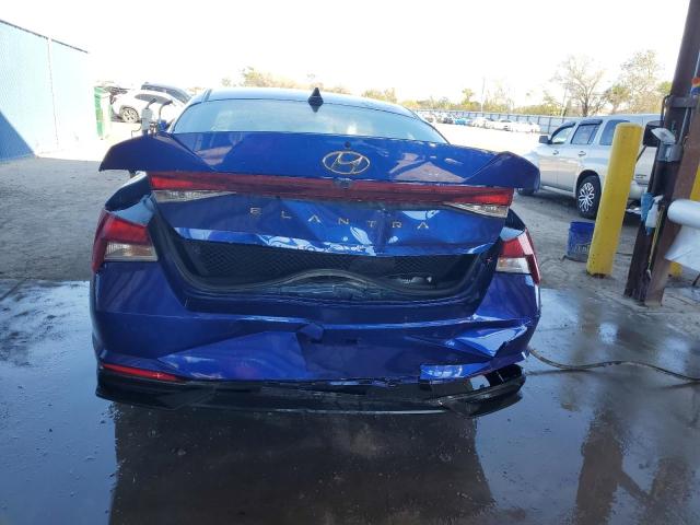  HYUNDAI ELANTRA 2021 Синій