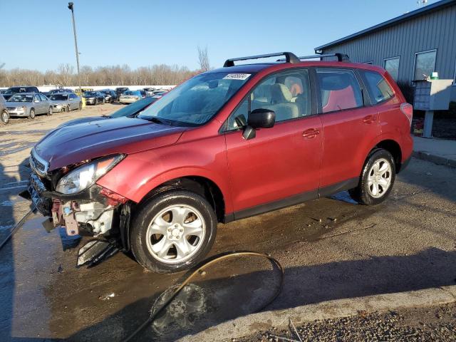  SUBARU FORESTER 2018 Бургунди