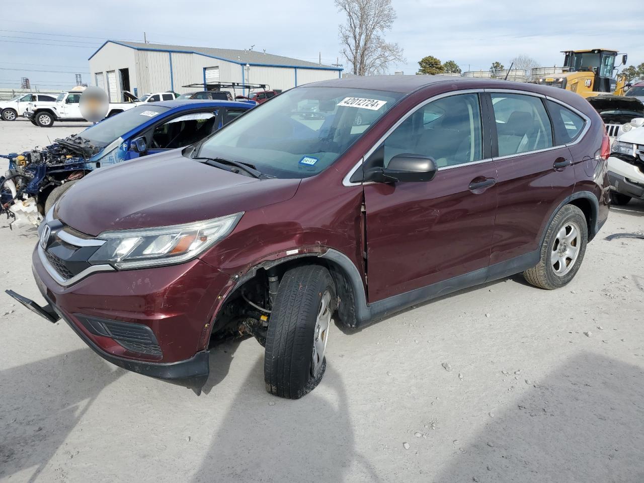 2015 Honda Cr-V Lx VIN: 5J6RM4H32FL060249 Lot: 42012724