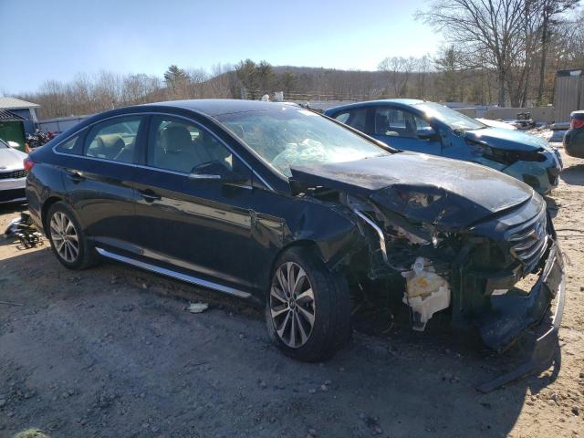  HYUNDAI SONATA 2016 Черный