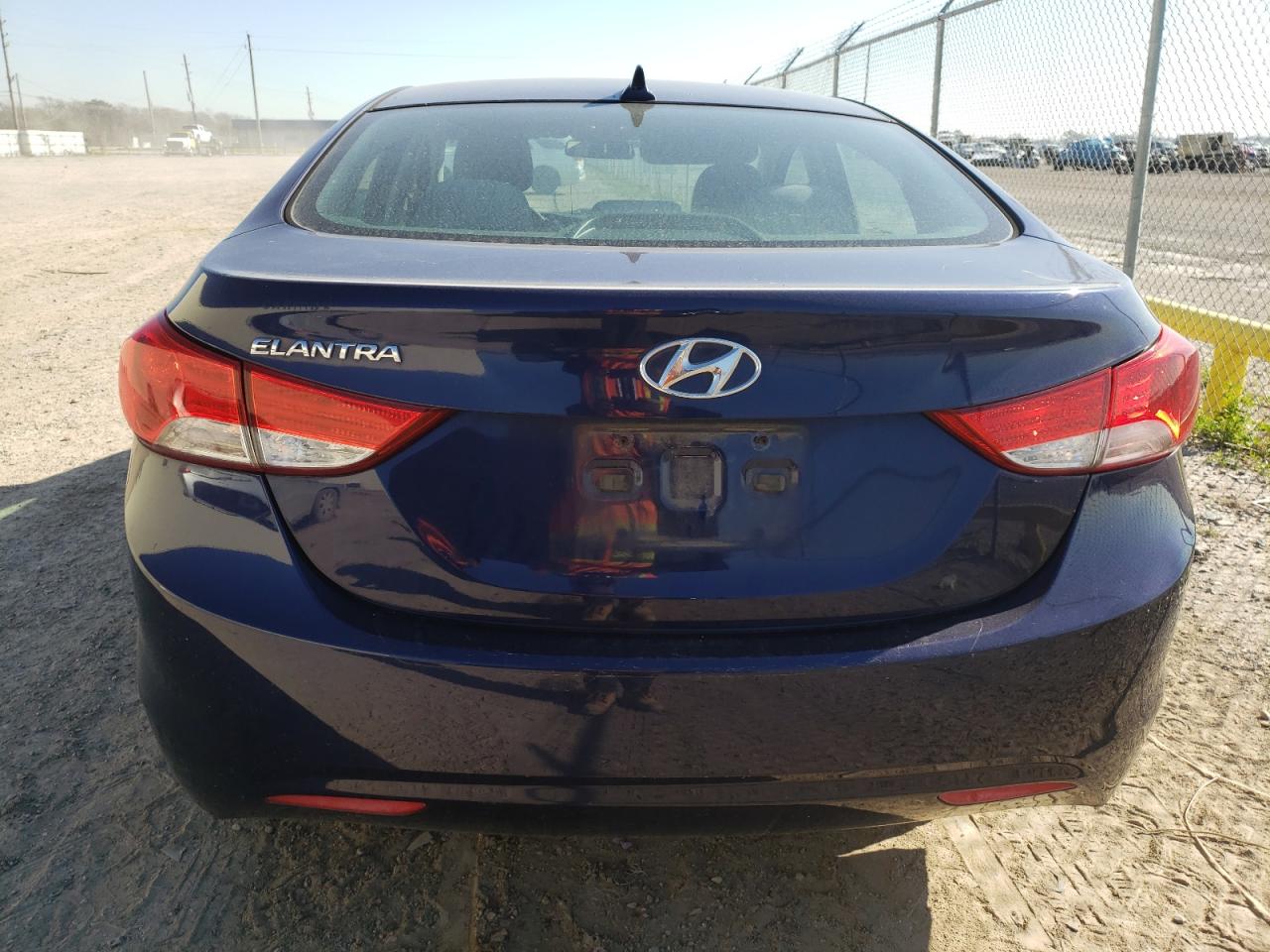 2013 Hyundai Elantra Gls VIN: 5NPDH4AE4DH454885 Lot: 43431474