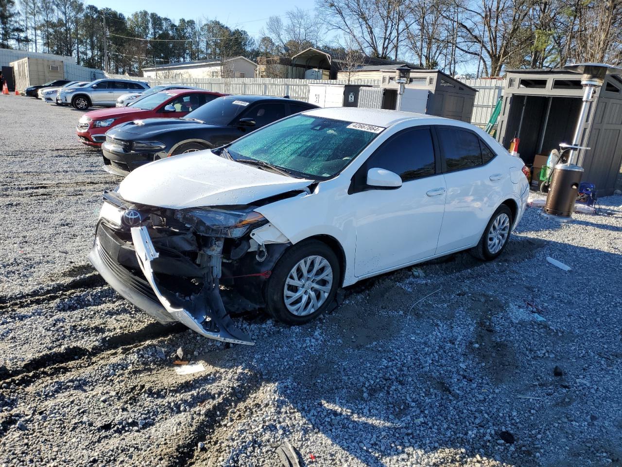 2018 Toyota Corolla L VIN: 5YFBURHE4JP848133 Lot: 42667864