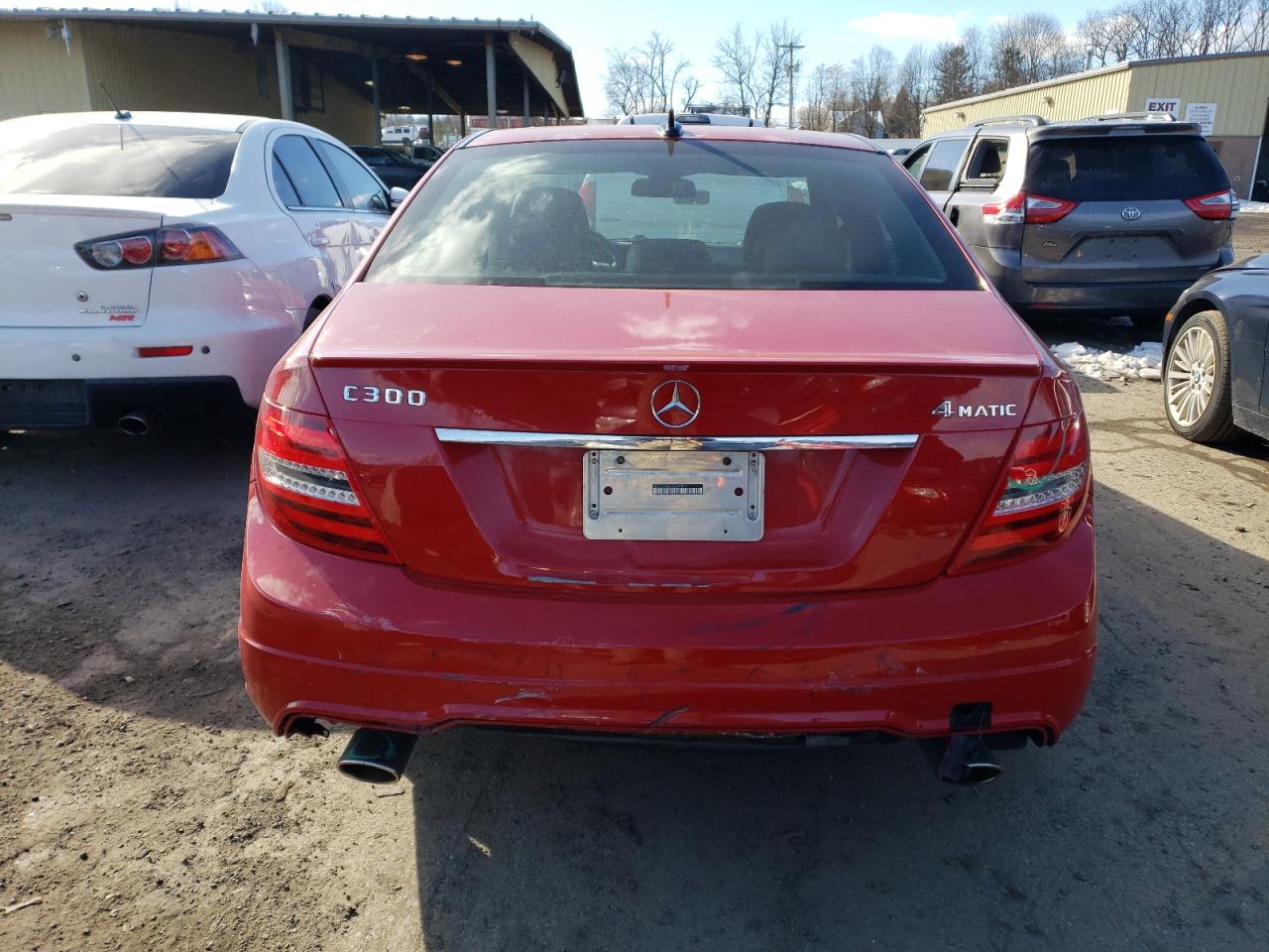 2014 Mercedes-Benz C 300 4Matic VIN: WDDGF8AB6EG247877 Lot: 42424804