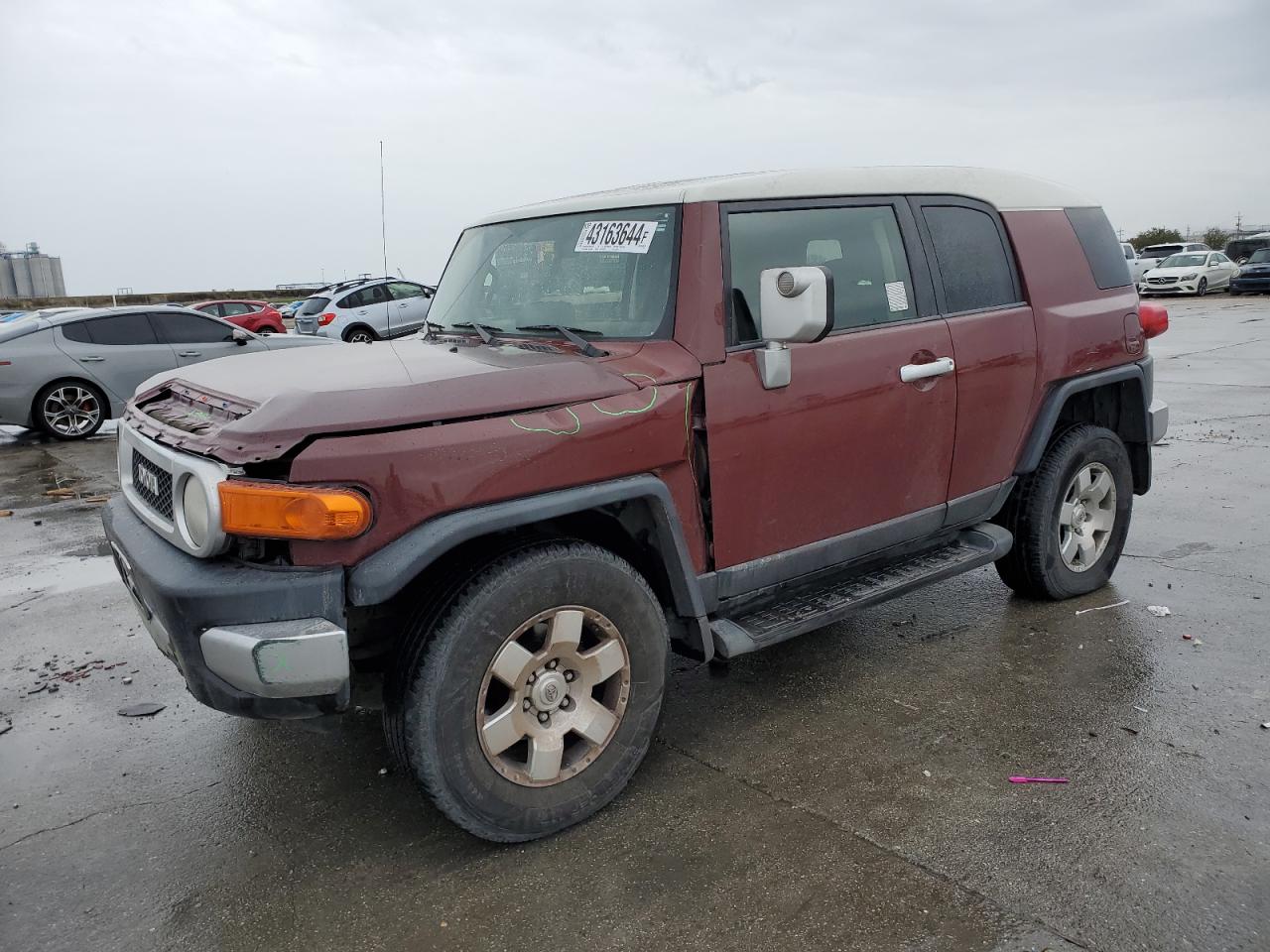 2008 Toyota Fj Cruiser VIN: JTEBU11F98K023102 Lot: 43163644