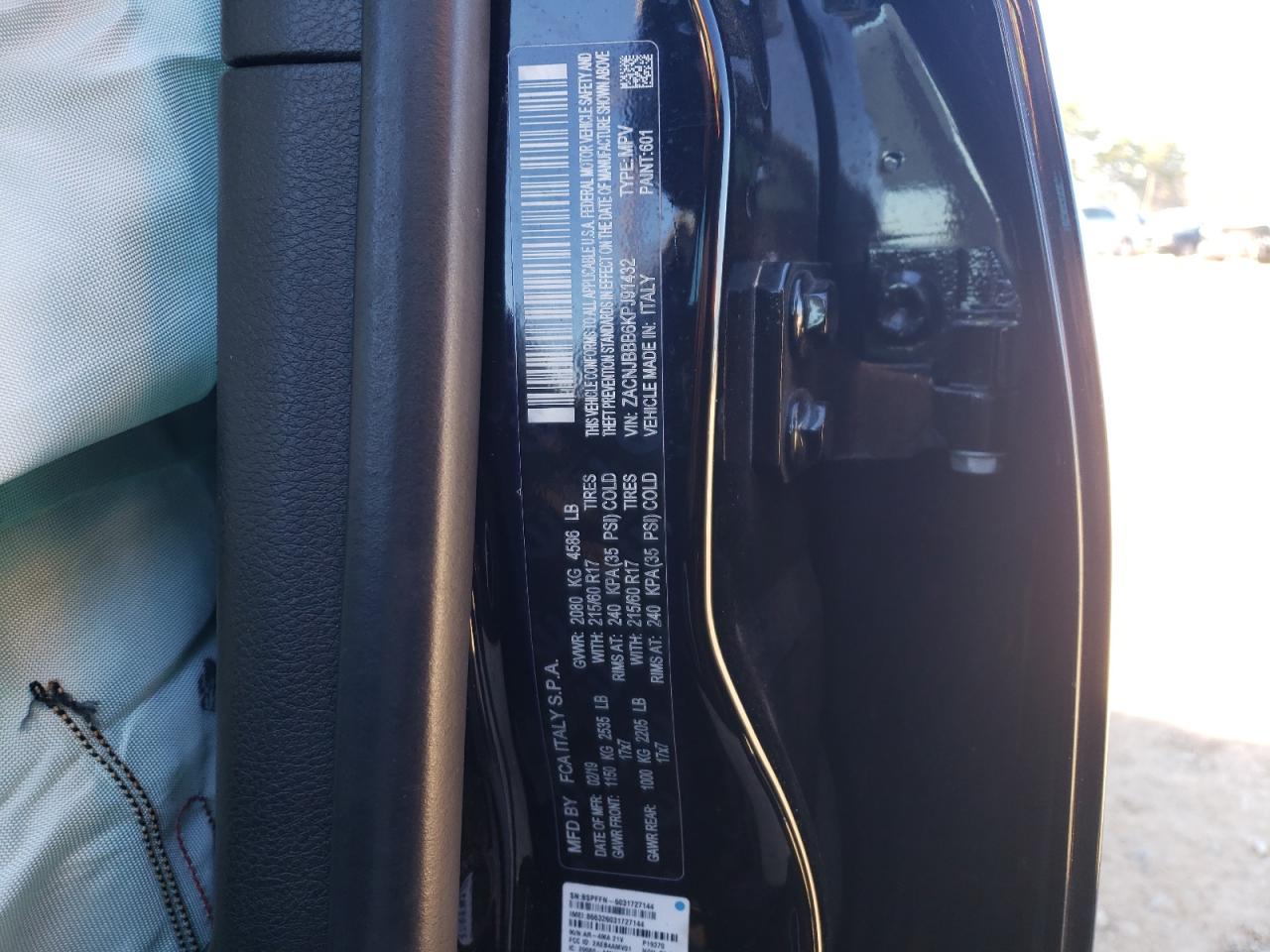 2019 Jeep Renegade Latitude VIN: ZACNJBBB6KPJ91432 Lot: 57658844