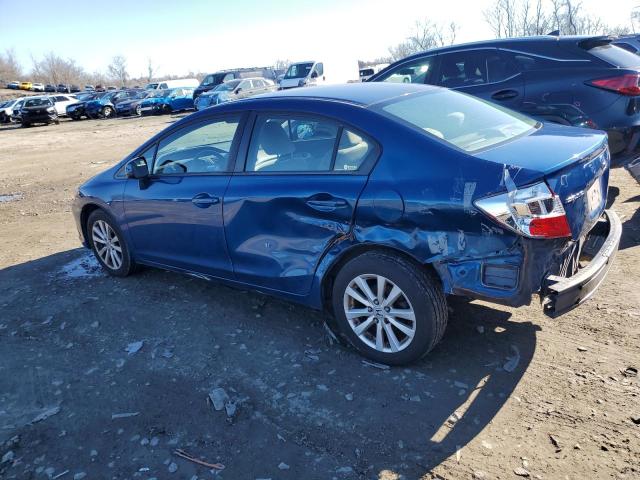  HONDA CIVIC 2012 Blue
