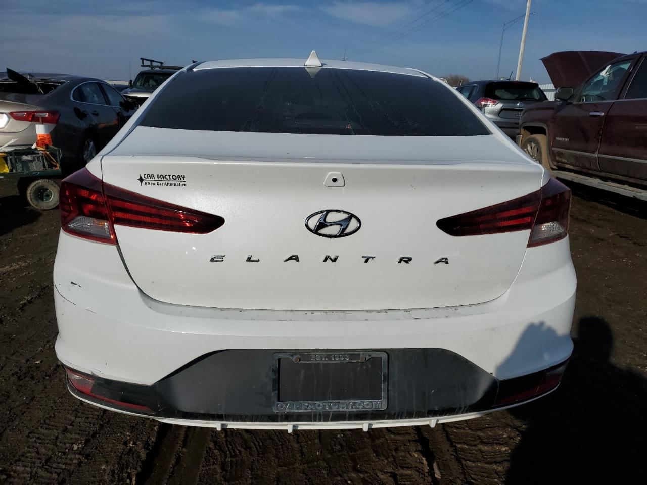 2019 Hyundai Elantra Sel VIN: 5NPD84LF7KH472896 Lot: 41218654