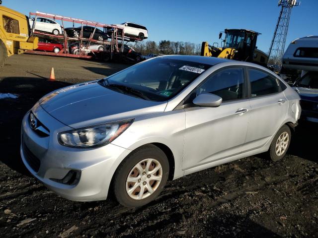  HYUNDAI ACCENT 2012 Серебристый