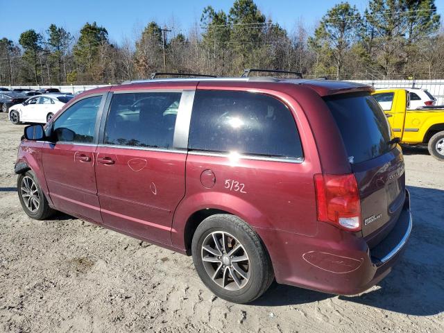  DODGE CARAVAN 2017 Burgundy