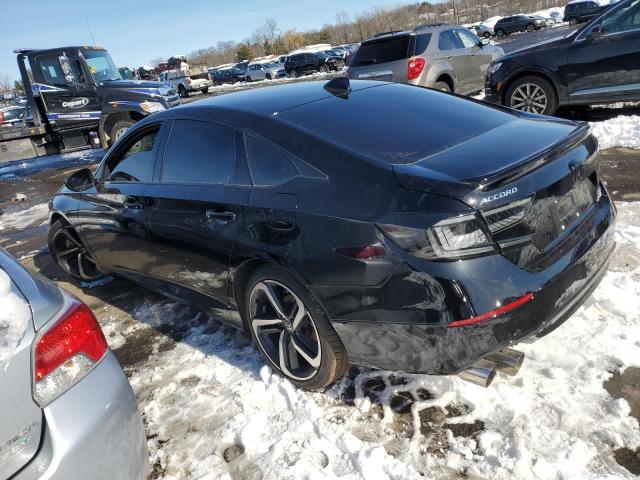  HONDA ACCORD 2022 Black