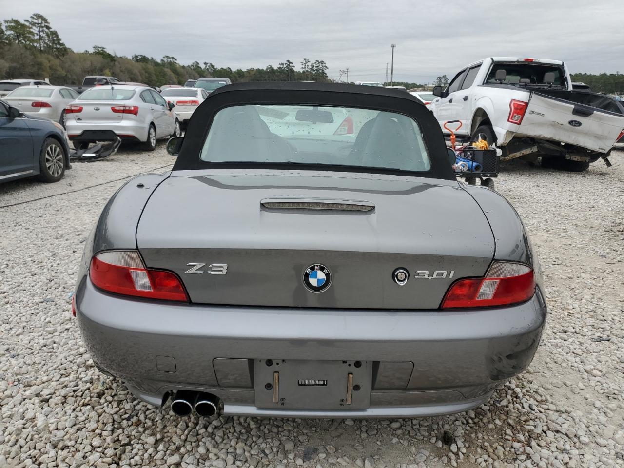 2001 BMW Z3 3.0 VIN: WBACN53411LL49157 Lot: 49953334