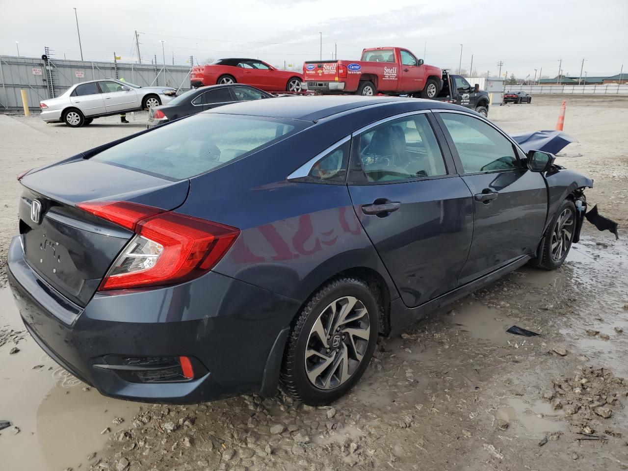 2016 Honda Civic Ex VIN: 19XFC2F76GE093058 Lot: 42035074