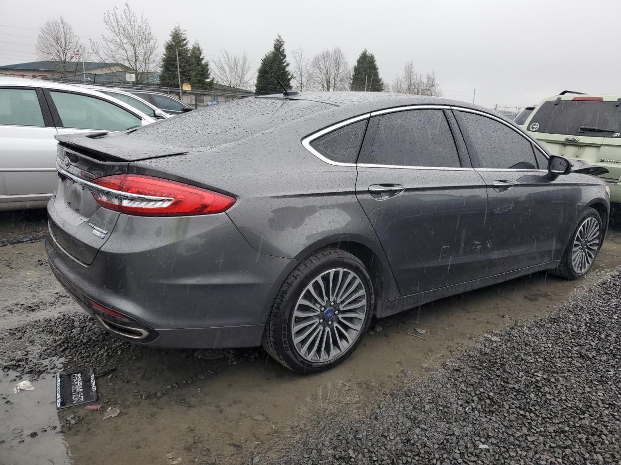 2018 Ford Fusion Titanium/Platinum VIN: 3FA6P0D92JR193919 Lot: 42188094